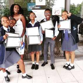 Basotho Youth SDGs Award Winners