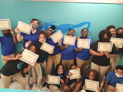 Students at Washington Global Public Charter School, Washington, DC