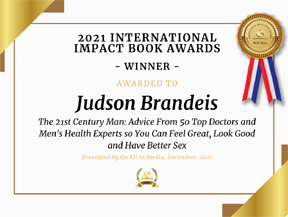 ‘The 21st Century Man’ by Judson Brandeis, MD, Wins 2021 International Impact Book Award