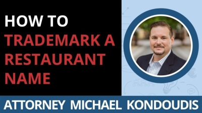 New Guide to Trademarking a Restaurant Name Released by The Law Office of Michael E. Kondoudis