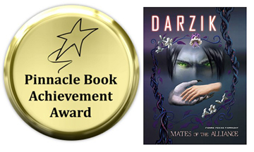 “DARZIK” Wins Pinnacle Book Achievement Award in Science Fantasy Category