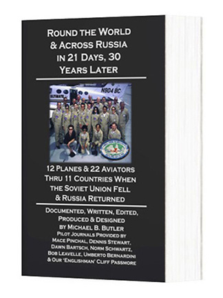 Book Trailer on Rumble about Historic July 1992 World Flight Across Russia, 12 Aircraft ‘Round the World Thru Russia in 21 Days