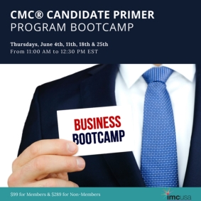 IMC NCR CMC Bootcamp