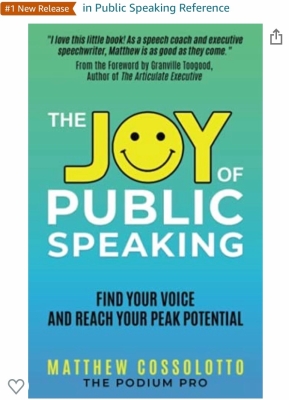 The Joy of Public Speaking with Amazon