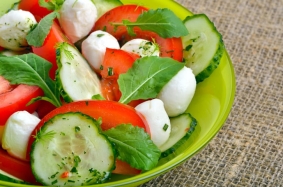 MTC Salad - Mozarella, Tomato, Cucumber