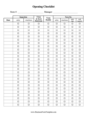 Business Forms to Download and Print