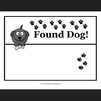 Found Dog Flyer