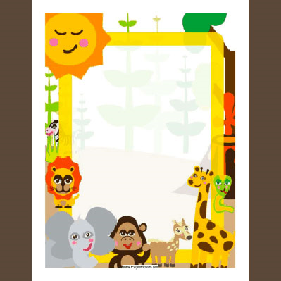 New Printable Borders