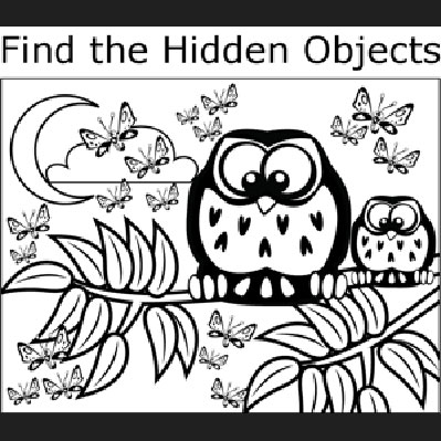 Hidden Objects Page