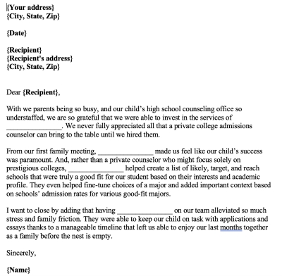 Sample Recommendation Letters for Jobs and More