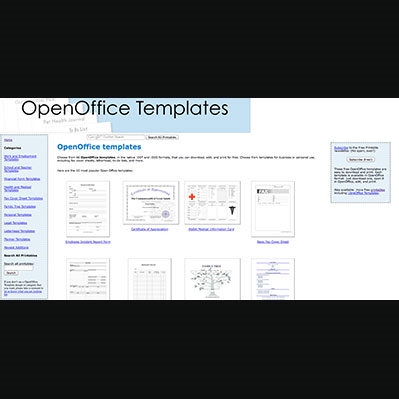 New Open Source Templates