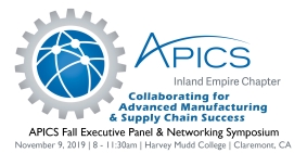 APICS Inland Empire Fall Symposium on November 9 at Harvey Mudd Discusses Advanced Manufacturing