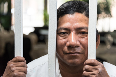 Illegal Immigrant Behind Bars