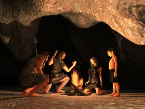 Cave Dwellers from Long Ago