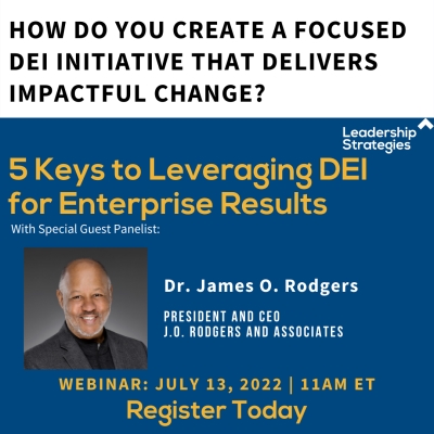 Five Keys to Diversity & Inclusion Webinar -- July 13