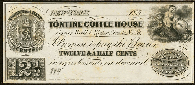 The Tontine Cafe  Exchange