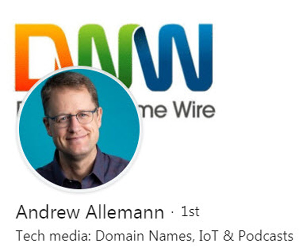 Andrew Allemann -- DomainNameWire.com