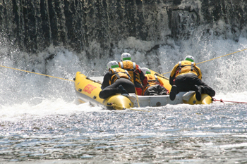 Approaching the Dam