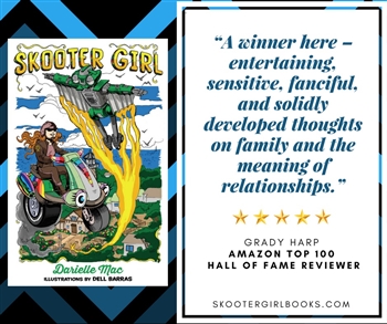 Darielle Mac, author SKOOTER GIRL