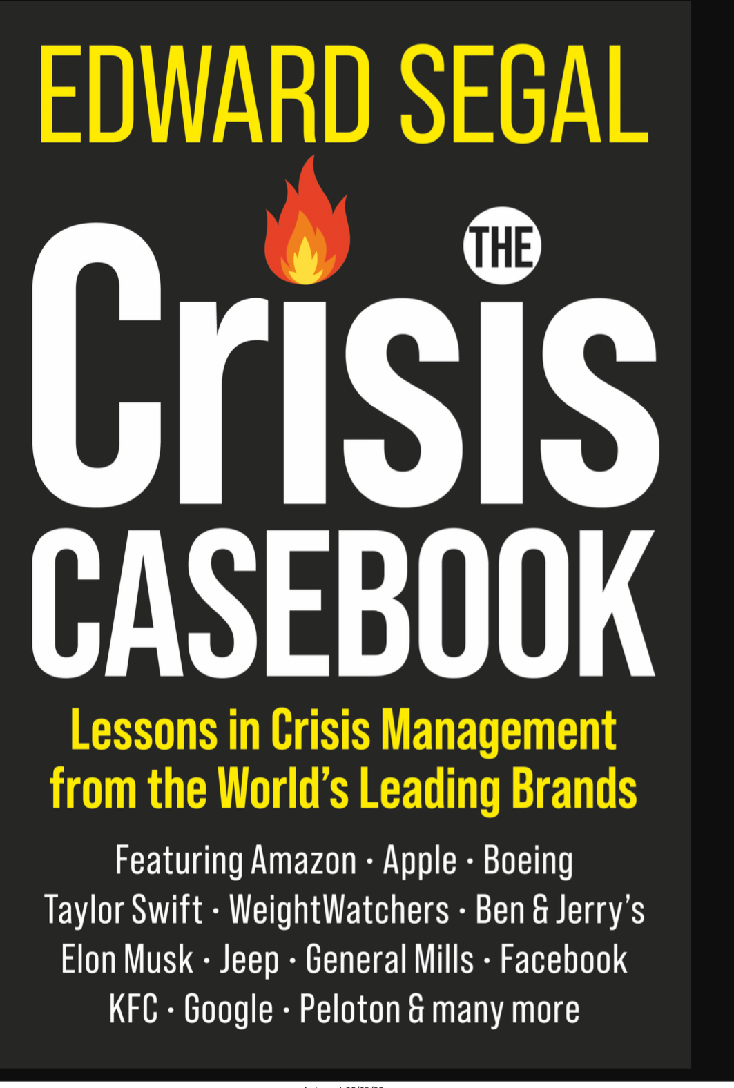 Edward Segal, Crisis Management Expert